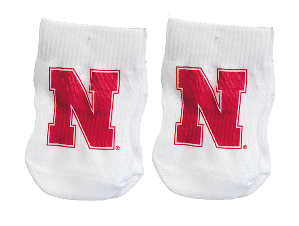 Nebraska N Infant Socks