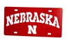 Nebraska N Metal License Plate Nebraska Cornhuskers, Nebraska Vehicle, Huskers Vehicle, Nebraska Nebraska N Metal License Plate, Huskers Nebraska N Metal License Plate