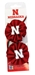 Nebraska N Ribbon Bow Clip - DU-A4242