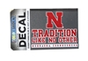 Nebraska N Tradition Decal Nebraska Cornhuskers, Nebraska Vehicle, Huskers Vehicle, Nebraska Stickers Decals & Magnets, Huskers Stickers Decals & Magnets, Nebraska Nebraska N Tradition Decal, Huskers Nebraska N Tradition Decal