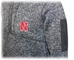 Nebraska Women Half Zip Antigua Jacket - AW-93040