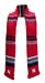 Nebraska Stripe Knit Scarf - DU-C2250