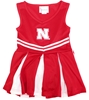 Nebraska Victory Cheer Dress Nebraska Cornhuskers, Nebraska  Infant, Huskers  Infant, Nebraska  Childrens, Huskers  Childrens, Nebraska Red Cheer Dress TFA, Huskers Red Cheer Dress TFA