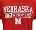 Nebraska Wrestling Tee - AT-F7137