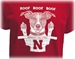 Roof Roof Roof Husker Volleyball Dog Tee - AT-B4061