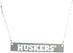 Silver Bar Huskers Necklace - DU-B4145