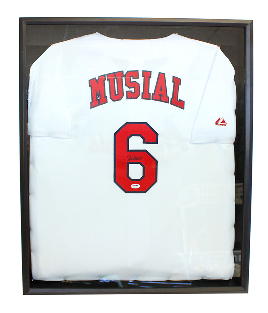 Lot Detail - Mirage Cooperstown Collection St. Louis Cardinals #6 Throwback  Jersey Autographed by Stan Musial!
