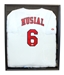 Stan Musial Autographed Cardinals Jersey in Shadow Box - OK-B7020