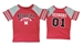 Toddler Boys Nebraska Huskers Football Jersey Tee - CH-F5445