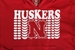 Toddler Huskers Repeat LS Jersey Hoodie - CH-D7056