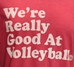We're Really Good At Volleyball Tee - AT-F7239