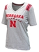 Womens Huskers City Shoulder Tee - AT-C5041