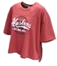 Womens Huskers Go Big Red Jersey Boxy Crop - AT-F7175