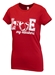 Womens Love My Huskers Tee - AT-C5061