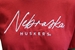 Womens Nebraska Clothesline Crop Top - Red - AT-F7230