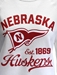 Womens Nebraska Huskers Ivory Fleece Crew - AS-F6244