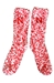Womens Nebraska Marled Slipper Socks - AU-F4512