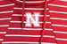 Womens Nebraska Striped Rhythm Cowl - AS-E3063