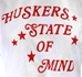 Womens Short And Sweet Huskers State Of Mind Tee - ZT-7H779