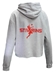 Womens Stivrins 'License To Kill' Crop Hood - Gray - AS-E3181