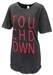 Womens Touchdown Vintage Tee - AT-B6212