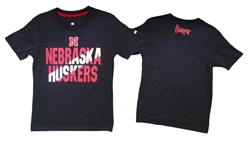 Youth Boys Nebraska Huskers Victory Tee Nebraska Cornhuskers, Nebraska  Youth, Huskers  Youth, Nebraska  Kids, Huskers  Kids, Nebraska  Short Sleeve, Huskers  Short Sleeve, Nebraska Black Out!, Huskers Black Out!, Nebraska Youth Boys Nebraska Black World At Your Feet SS Tee Colosseum, Huskers Youth Boys Nebraska Black World At Your Feet SS Tee Colosseum