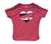 Youth Girls Huskers At Heart Tee - YT-D5017