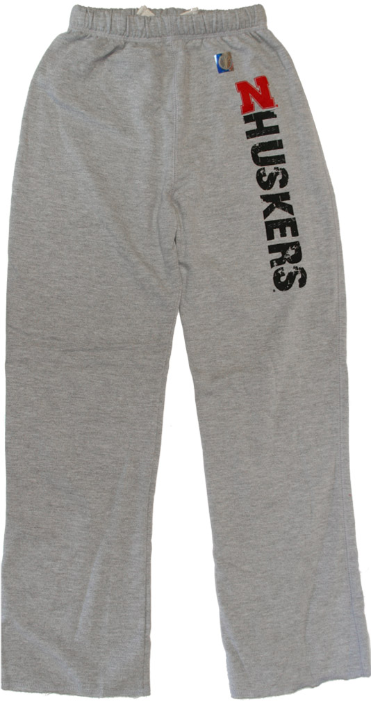 Youth Grey Sweatpants N Huskers