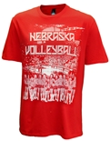 2023 Nebraska Volleyball Team Official NIL Tee