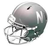 2024 Authentic Alternate Full Size Nebraska Huskers Slate Speed Helmet