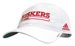 Adidas 2021 Husker Bar Coaches Slouch Lid - White