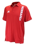 Adidas 2021 Official Huskers Coordinator Sideline Polo - Red