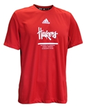 Adidas 2021 Official Huskers Sideline Training Tee - Red