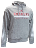 Adidas 2022 University Of Nebraska Huskers Lifestyle Pullover Hoodie