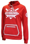 Adidas Huskers Team Issue Baseball Launch Pullover Hoodie