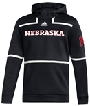 Adidas Nebraska UTL 2020 Hoodie - Black