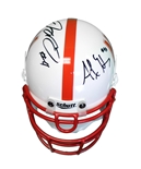 NU All-Time Scoring and Yardage Leaders Autographed Mini