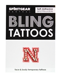Iron N Blingy Face Sticker Tattoo