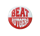 Beat Rutgers 2 Inch Button