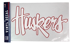 Big Huskers Outline Decal