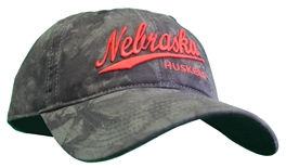 Camo Nebraska Huskers Nightfall ATV Adjustable Hat