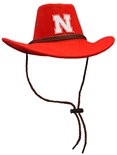 Coach Cook Nebraska Volleyball Cowboy Hat