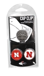 Hat Clip Husker Golfball Markers