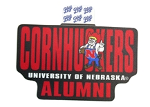 Herbie Cornhuskers Alumni Sticker