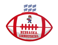 Herbie Nebraska Cornhuskers Football Sticker