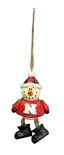Husker Snowman Ornament 