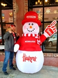 Huskered Up 7 Foot Inflatable Frosty!