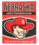 Huskers Adult Coloring Book