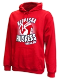 Huskers Dream Big Volleyball Hoodie