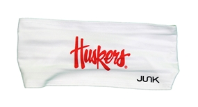 Huskers Headband - White